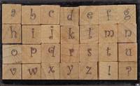 Mini Stempel Set Alphabet klein
