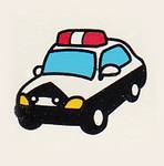 Stempel Polizeiwagen Stempel Polizeiwagen