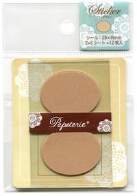 Sticker Set (Oval braun) Sticker Set (Oval braun)