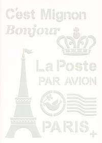 Schablone Paris Schablone Paris