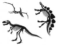 Stempelset Dinosaurier