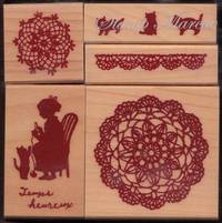 Stempelset Marche - Lace Stempelset Marche - Lace