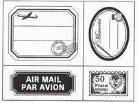 Stempelset Label 01 Stempelset Label 01