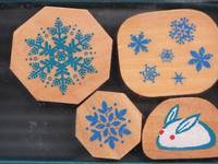 Stempelset Schneehase Stempelset Schneehase