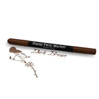 Stamp Twin Marker Dark Brown Stamp Twin Marker Dark Brown