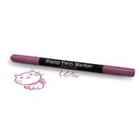 Stamp Twin Marker Wine Stamp Twin Marker Wine