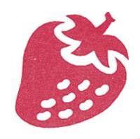 Ministempel Erdbeere Ministempel Erdbeere