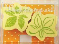 Stempelset Blatt Stempelset Blatt