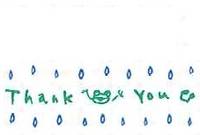 Rollstempel Frosch - Thank you Rollstempel Frosch - Thank you