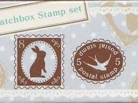Stempelset Postal stamp Stempelset Postal stamp