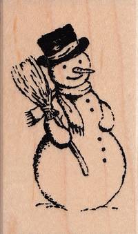 Stempel Schneemann