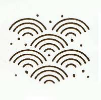 Stempel Seigaiha Stempel Seigaiha