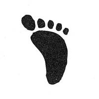 Stempel Fuß Stempel Fuß