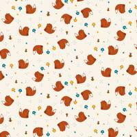 Cotton+Steel Summer Skies - Fox Friends - Yellow Cotton+Steel Summer Skies - Fox Friends - Yellow