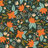 Cotton+Steel Holiday Classics - Poinsettia - Evergreen Metallic Cotton+Steel Holiday Classics - Poinsettia - Evergreen Metallic