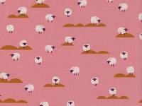 Cotton+Steel Sheep Coral