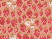 Cotton+Steel Under the Apple Tree - Queen of Berries Queens Red Canvas Cotton+Steel Under the Apple Tree - Queen of Berries Queens Red Canvas