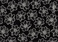 Blüten schwarz Blüten schwarz