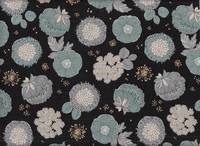 Blumen schwarz gold Blumen schwarz gold
