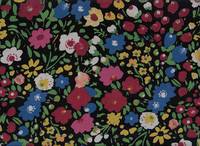Blumenwiese schwarz (Babycord) Blumenwiese schwarz (Babycord)