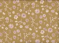 Blumen gelb-grün (Babycord) Blumen gelb-grün (Babycord)
