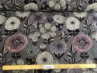 Etching Flower 145 gray Etching Flower 145 gray