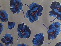 Mattina Flower 145 gray blue