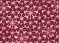 Blüten Shibori rot