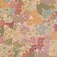 Cotton+Steel English Rose - Mimi - Plum Canvas Metallic Cotton+Steel English Rose - Mimi - Plum Canvas Metallic
