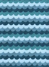 Cotton+Steel Waves Turquoise