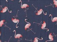 Flamingo groß dunkelblau