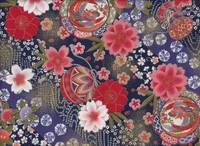 Hana shibori blau Hana shibori blau