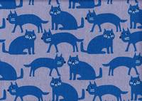 Honobono Cats blue Honobono Cats blue