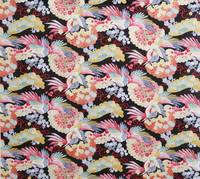 Kaika Series - Colorful birds black Kaika Series - Colorful birds black