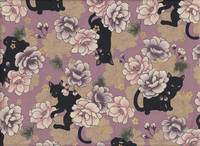 Kiku neko klein mauve Kiku neko klein mauve