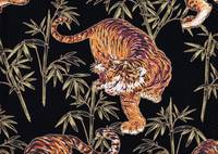 Tiger groß schwarz Tiger groß schwarz