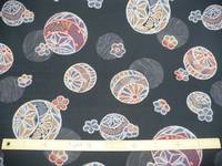 Temari Ball schwarz Temari Ball schwarz