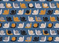 Schnecken blau Schnecken blau