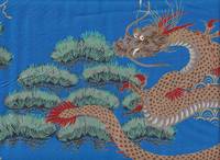 Kranich & Drache blau Kranich & Drache blau