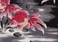 Goldfisch groß schwarz (Lawn) Goldfisch groß schwarz (Lawn)