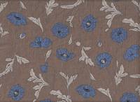 Mohnblumen braun blau Mohnblumen braun blau