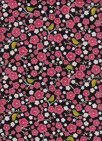 Ume & Vogel schwarz Ume & Vogel schwarz