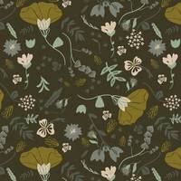 Cotton+Steel Canyon Springs - Canyon Poppy - Storm Cloud Unbleached Canvas Cotton+Steel Canyon Springs - Canyon Poppy - Storm Cloud Unbleached Canvas