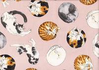 Resting Cats light pink Resting Cats light pink