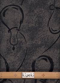 Bohne dunkelblau Jacquard Bohne dunkelblau Jacquard