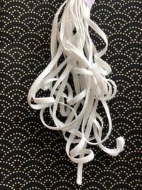 Gummi 3mm weiß Gummi 3mm weiß