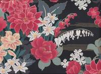 Floral Garden black Floral Garden black