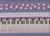 Katze & Klavier lila Katze & Klavier lila