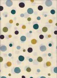 Punkte blau double gauze Punkte blau double gauze