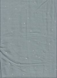 Starry gray blue double gauze Starry gray blue double gauze